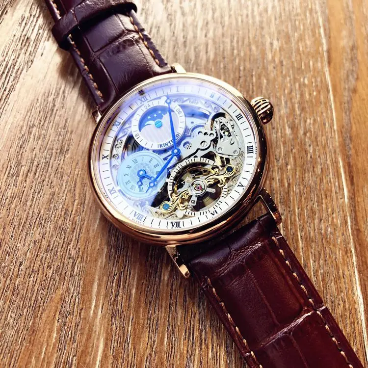 Новые полые автоматические механические часы - Фотография_6