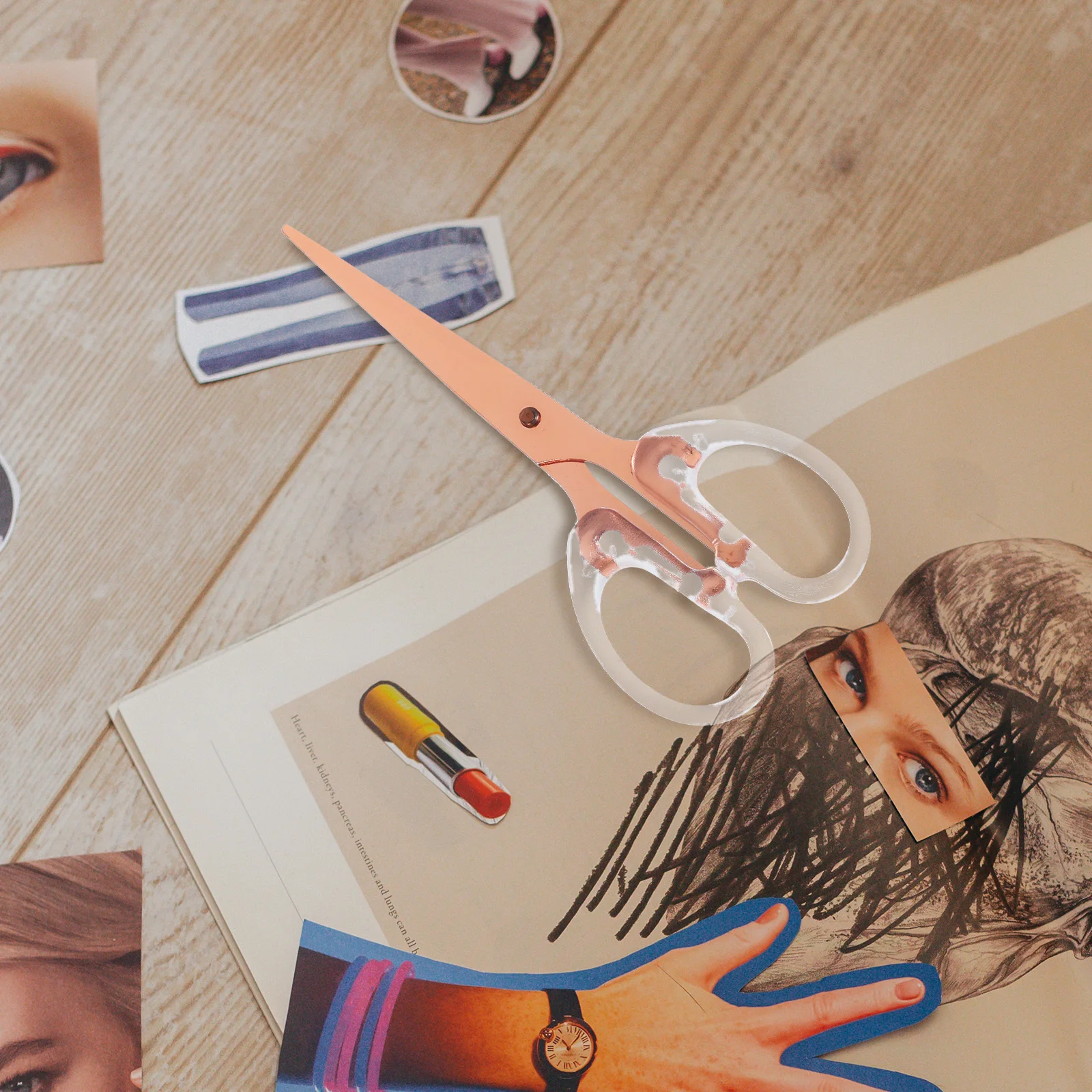 Ножницы с ручкой из алюминиевого сплава из полипропилена - Фотография_2