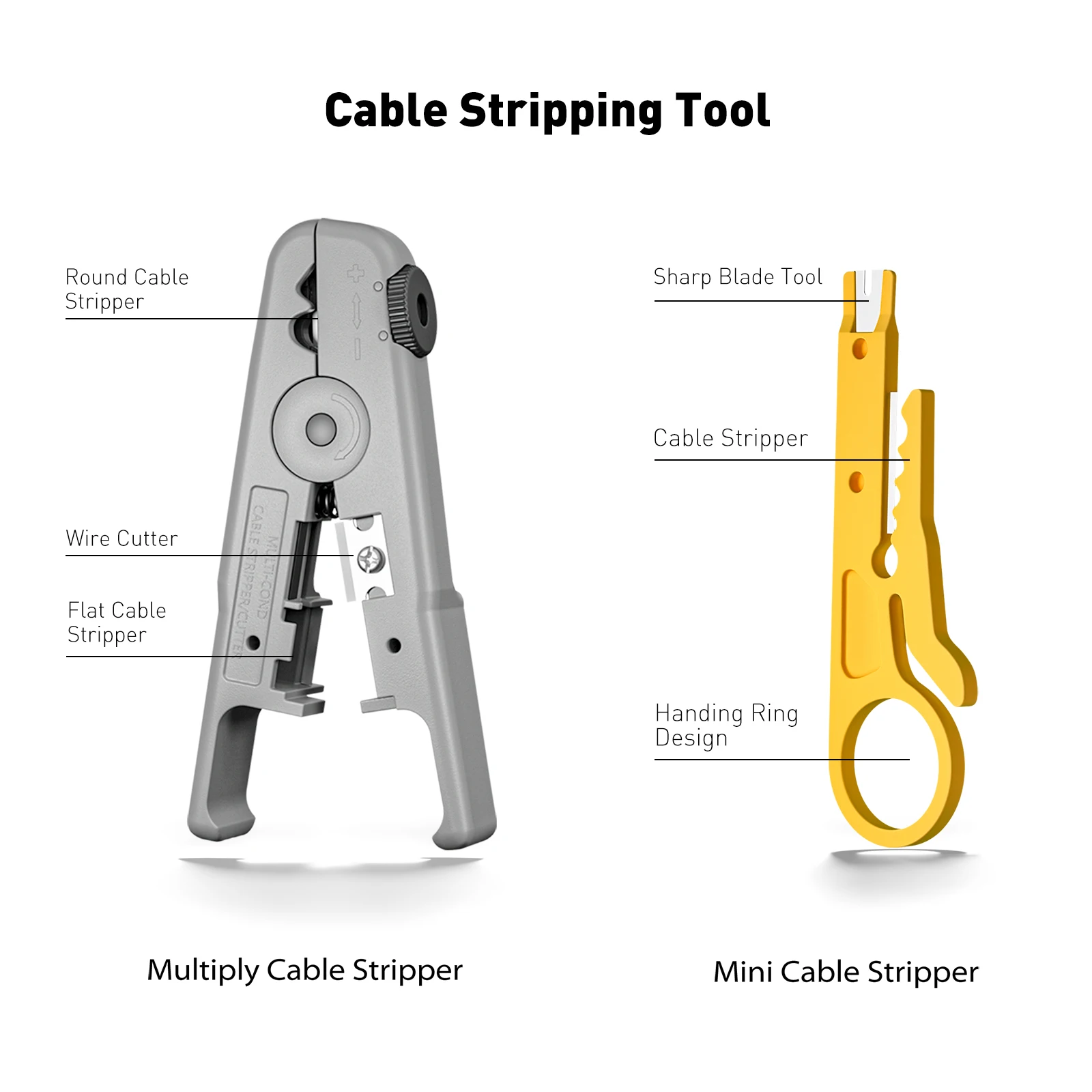 Zoerax rj45 cat6 cat5e набор инструментов для обжима сети - Фотография_4