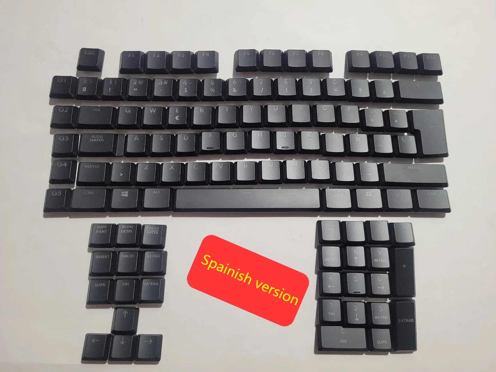 Новые колпачки для клавиш с подсветкой и раскладкой ес - Фотография_5