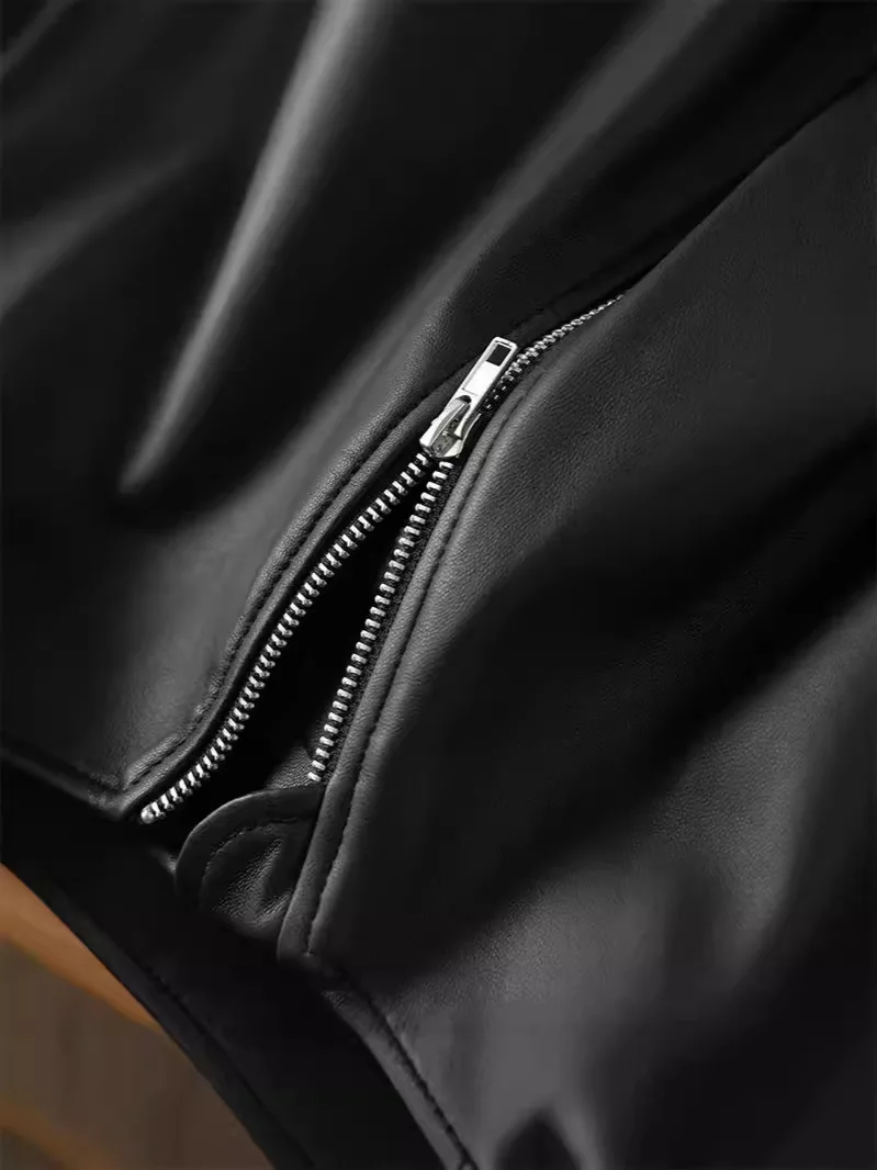 Женский жилет из натуральной кожи - Фотография_3