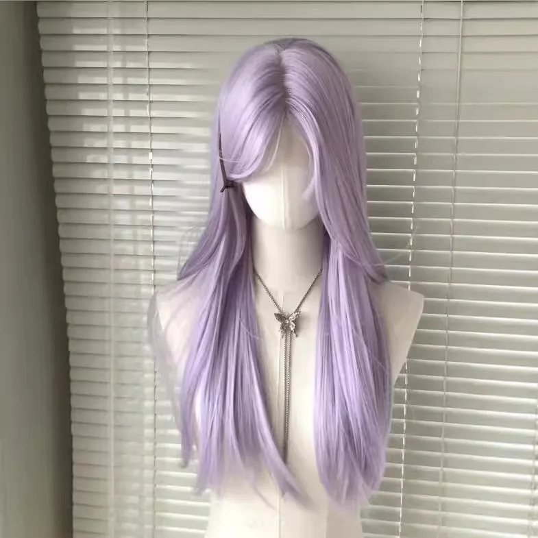 Парик женский фиолетовый