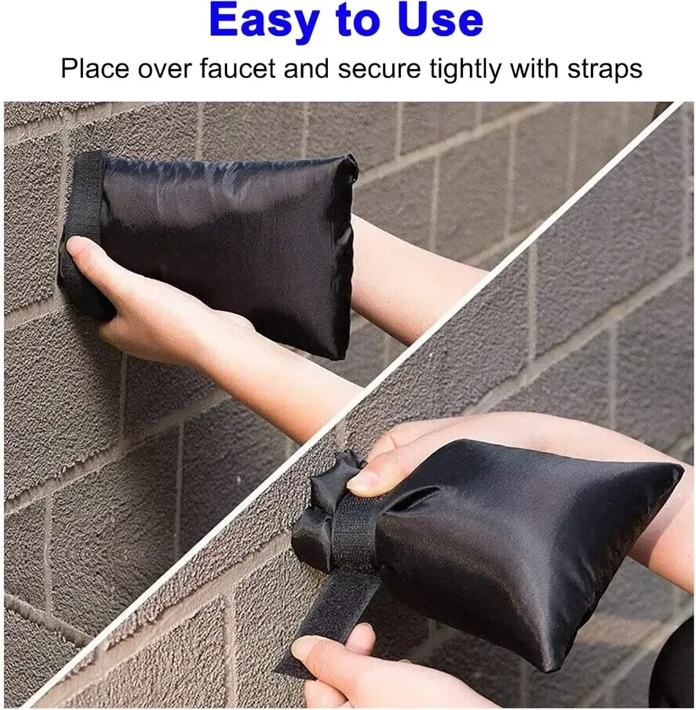 Зимний уличный изоляционный чехол для садового крана - Фотография_3