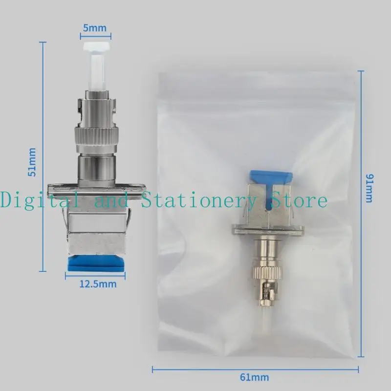 Y1ub optical fiber adapter st male - Фотография_6