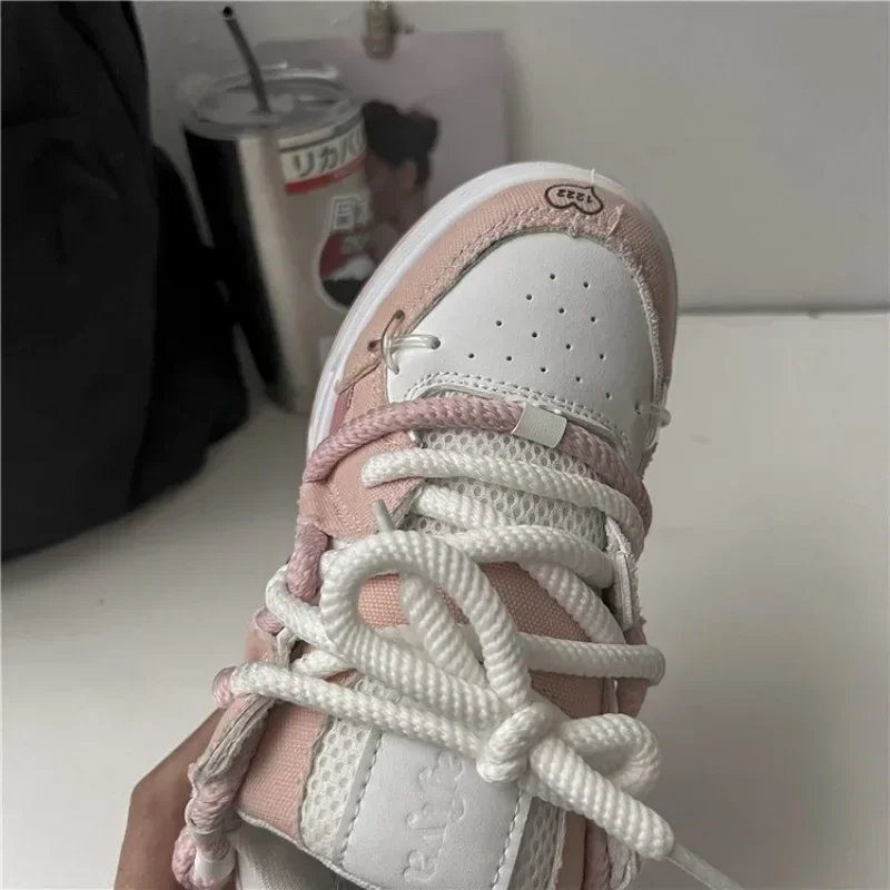 Zapatillas de deporte gruesas с plataforma для женщин - Фотография_4