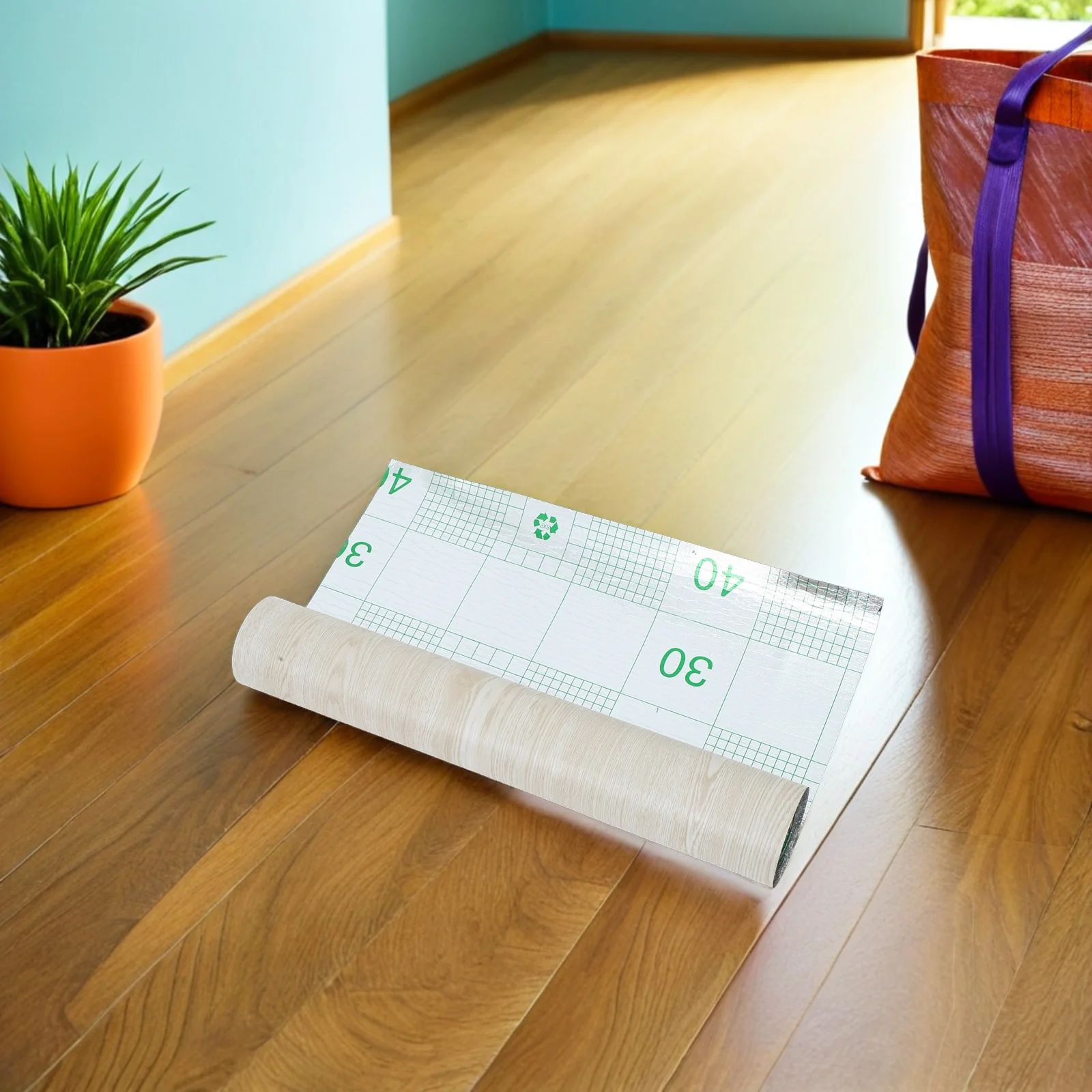 Наклейка на пол, декор, доски для - Фотография_6