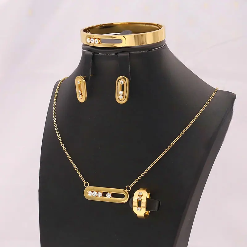 Женский дизайнерский комплект ювелирных - Фотография_5