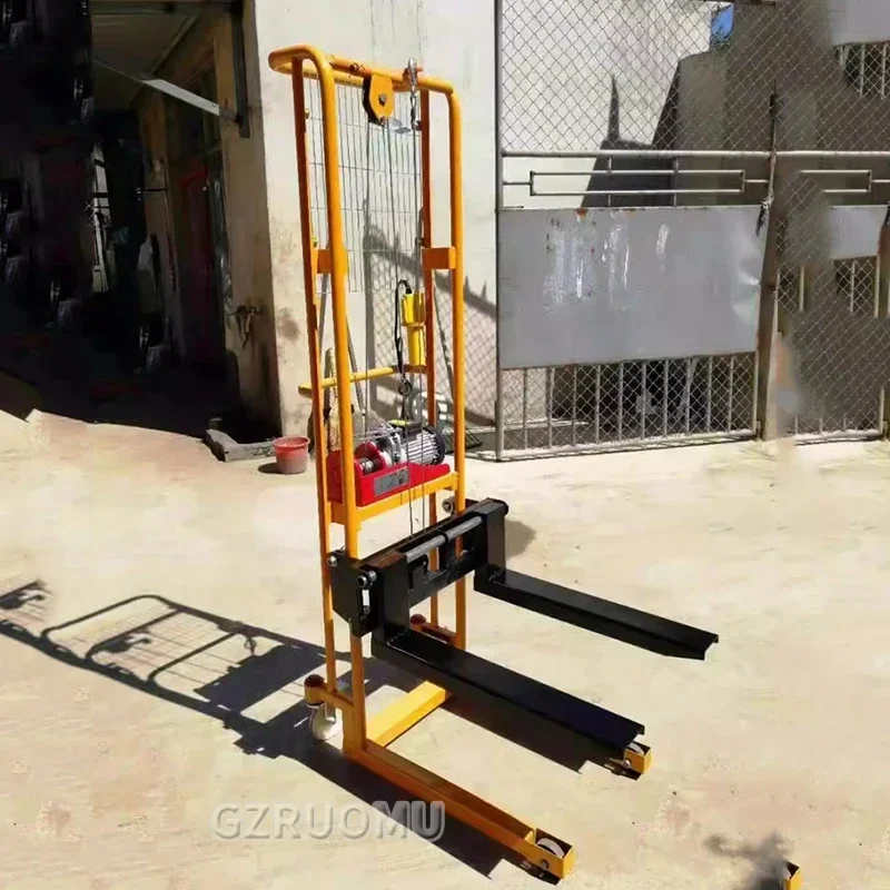 Электрический вилочный погрузчик 400 кг - Фотография_4