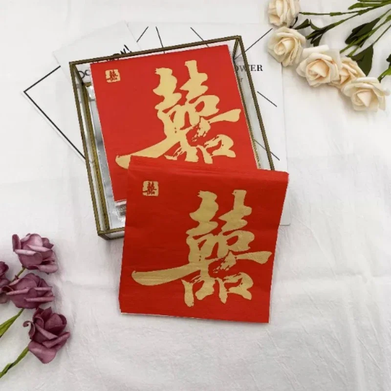 2 слоя, 33 см, китайские свадебные бумажные салфетки - Фотография_2