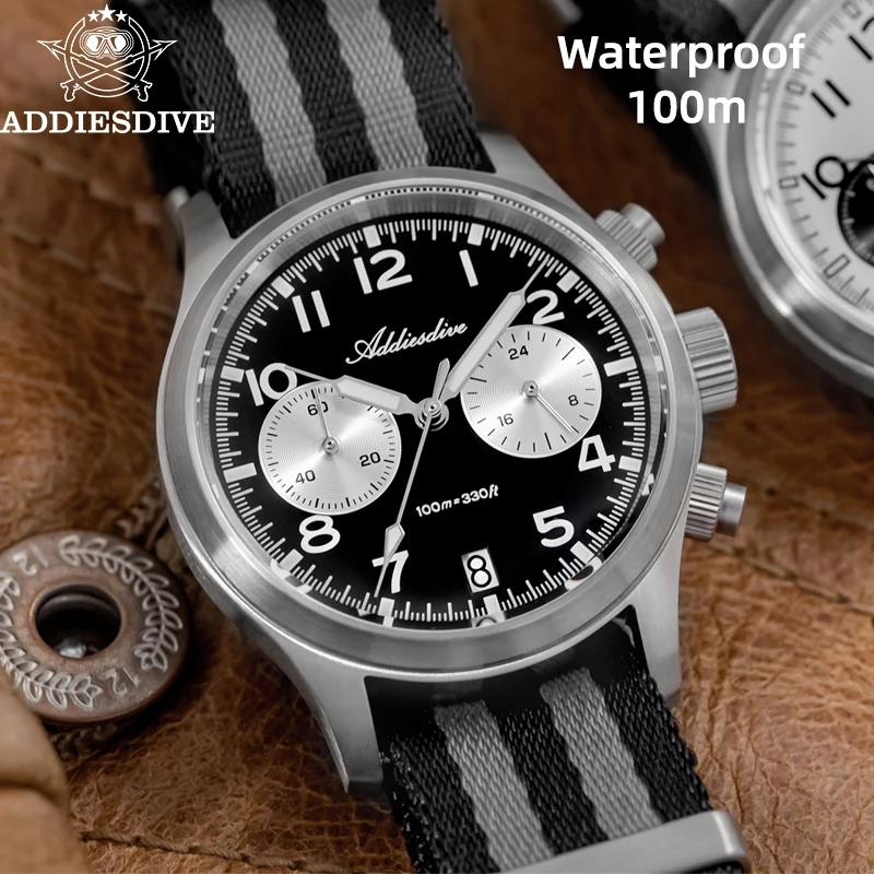 Addiesdive 39 мм мужские часы ad2538