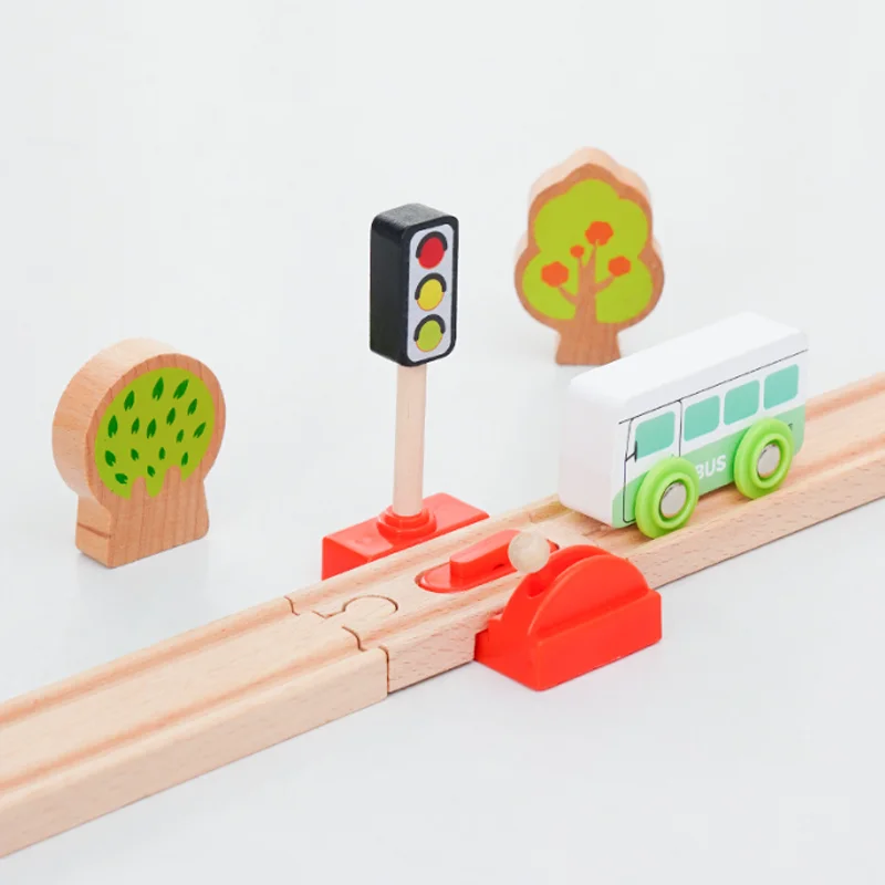 Wooden train track accessories - Фотография_6