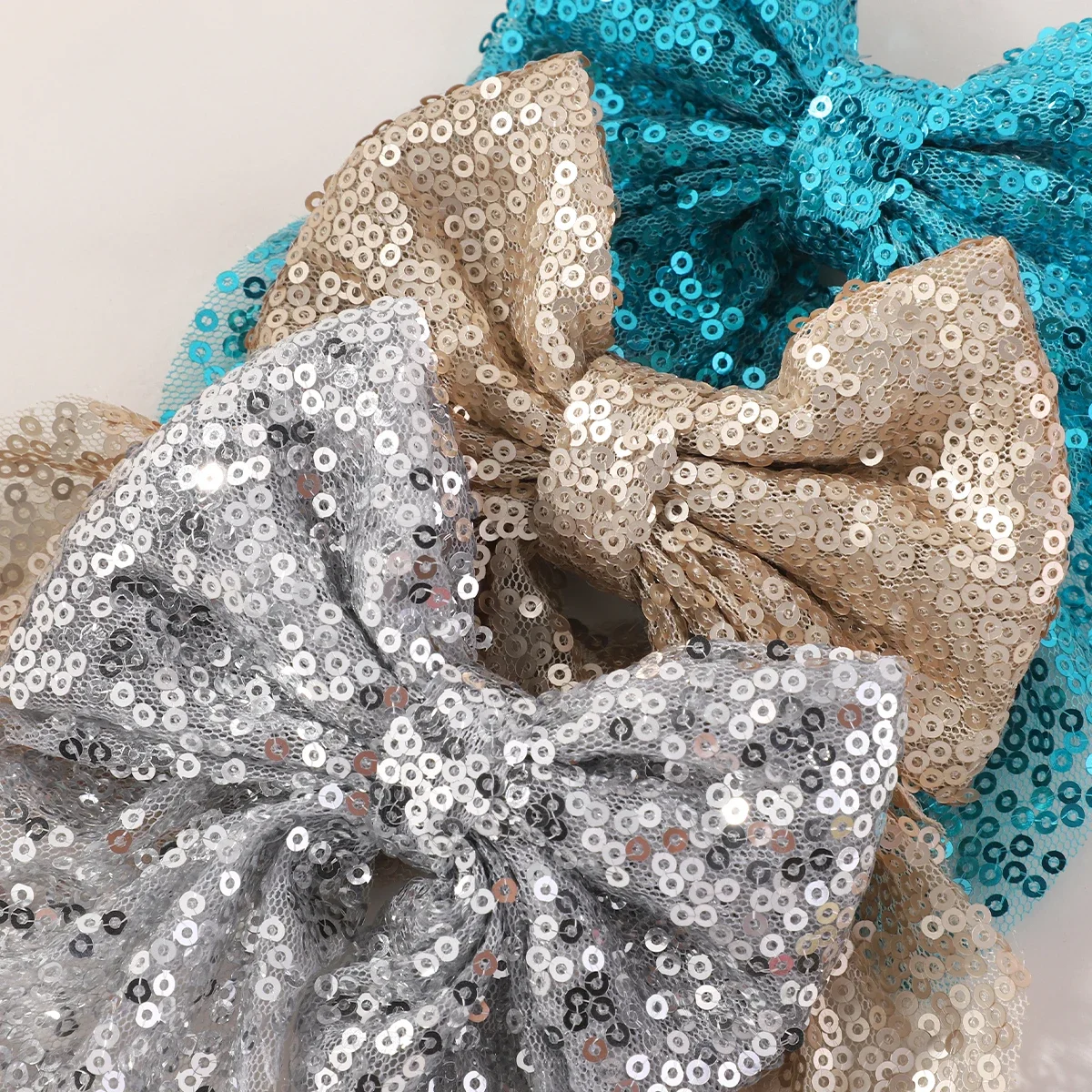 Рождественские блестящие банты - Фотография_4