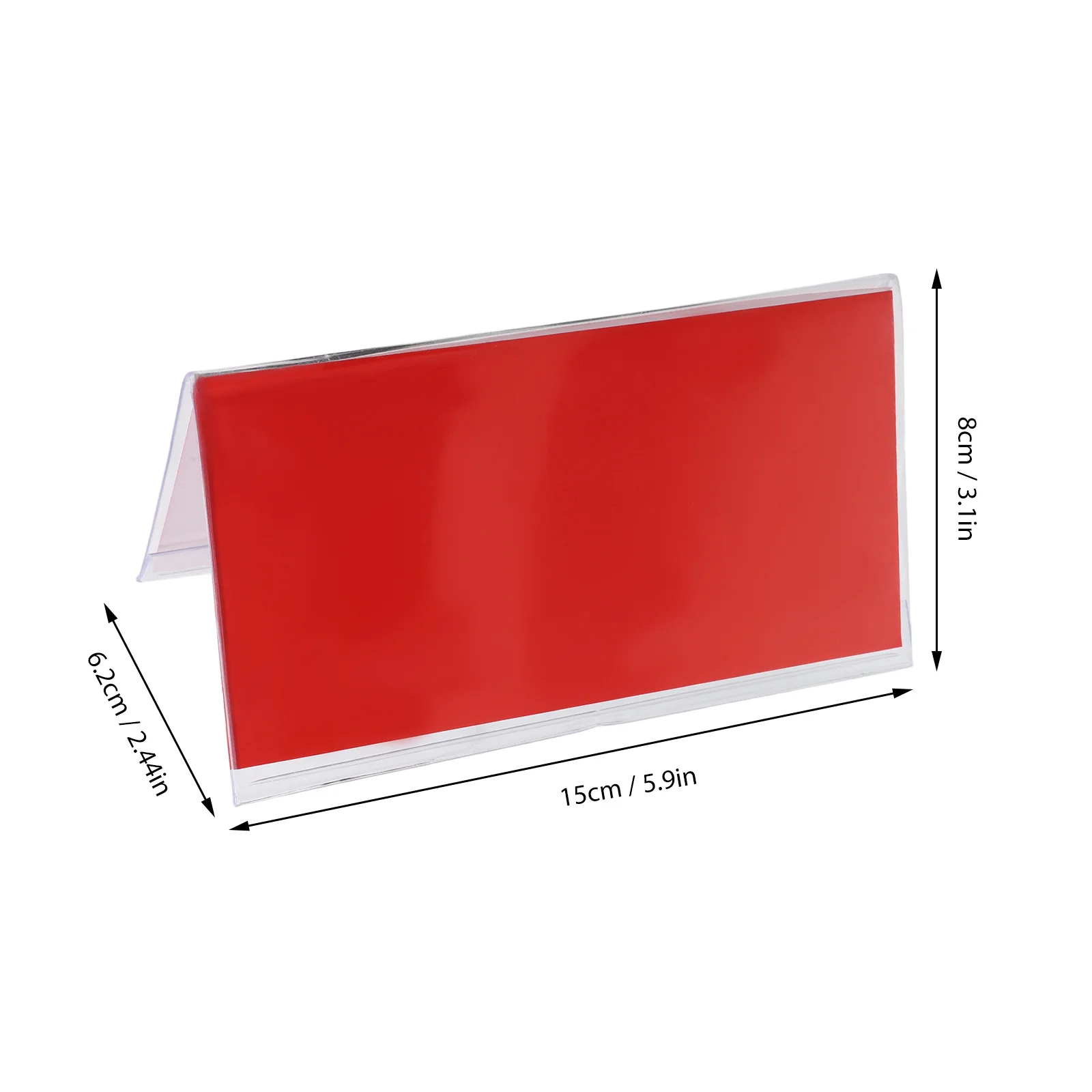 Прозрачные двусторонние таблички с именами на столе - Фотография_6