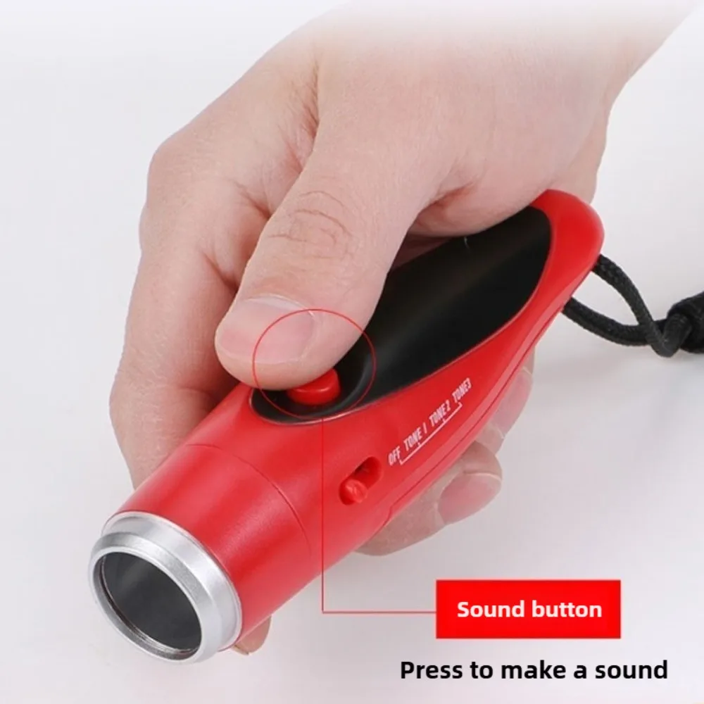 Перезаряжаемый электронный свисток 130 дб с 3 тонами для судей - Фотография_2