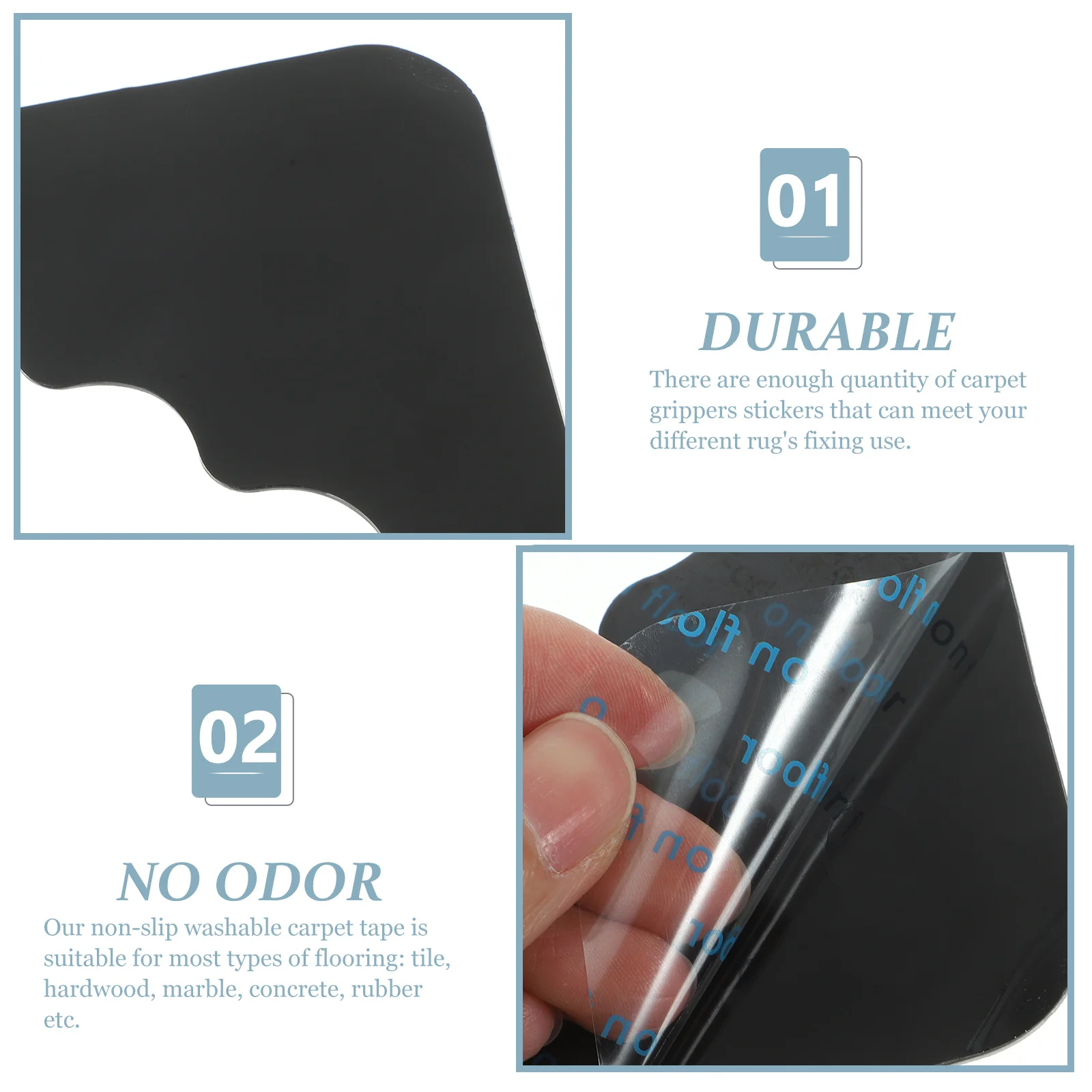 Моющиеся захваты для ковриков - Фотография_6