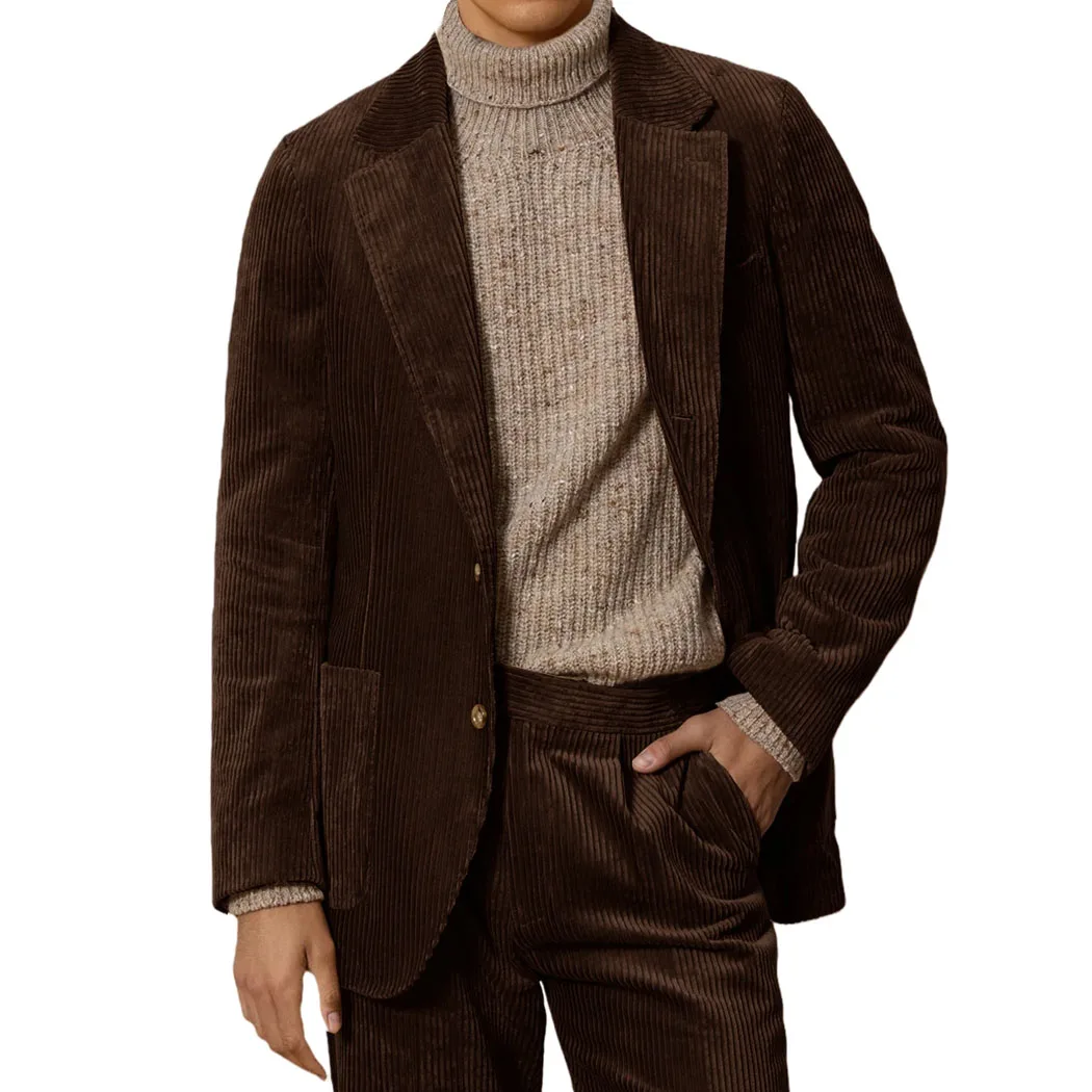 Вельветовые мужские костюмы - Фотография_3