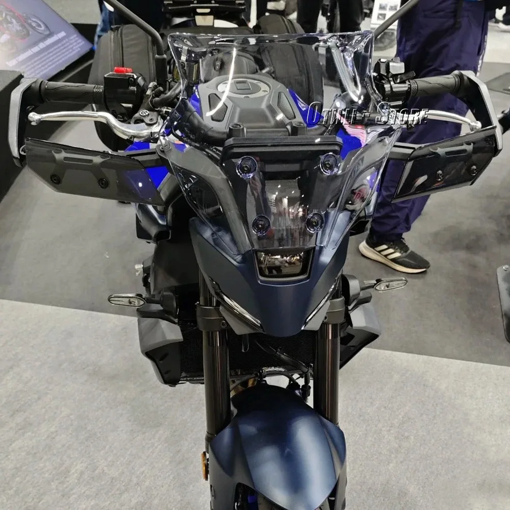 Новая акриловая защита руля для yamaha mt09 mt 09 mt-09 sp 2024 2025 - Фотография_4