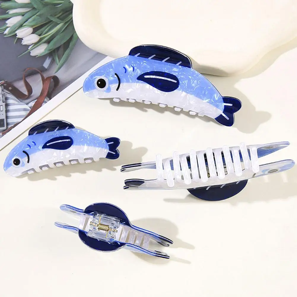 Заколка для волос «сардина»