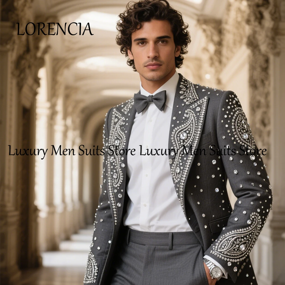 Роскошные мужские костюмы с бриллиантами