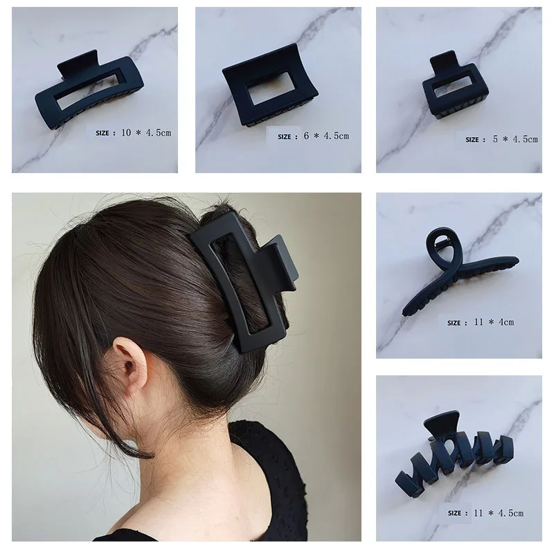 Большая заколка для волос