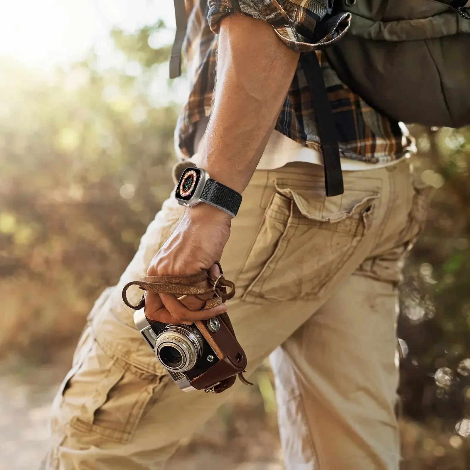 Нейлоновый ремешок trail loop для apple watch series 11 - Фотография_5