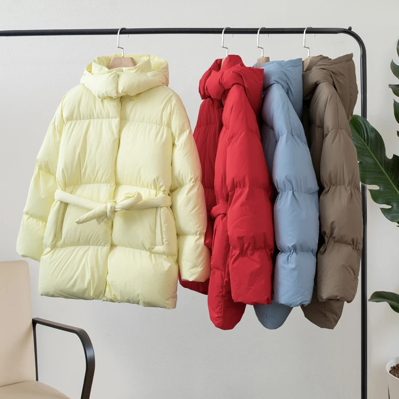 Новый дизайн, женская зимняя толстая теплая парка