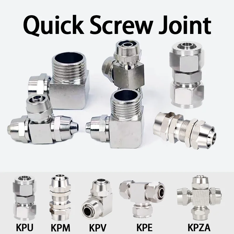 Медные никелевые пневматические фонарики kpe pm pu pv для шланга