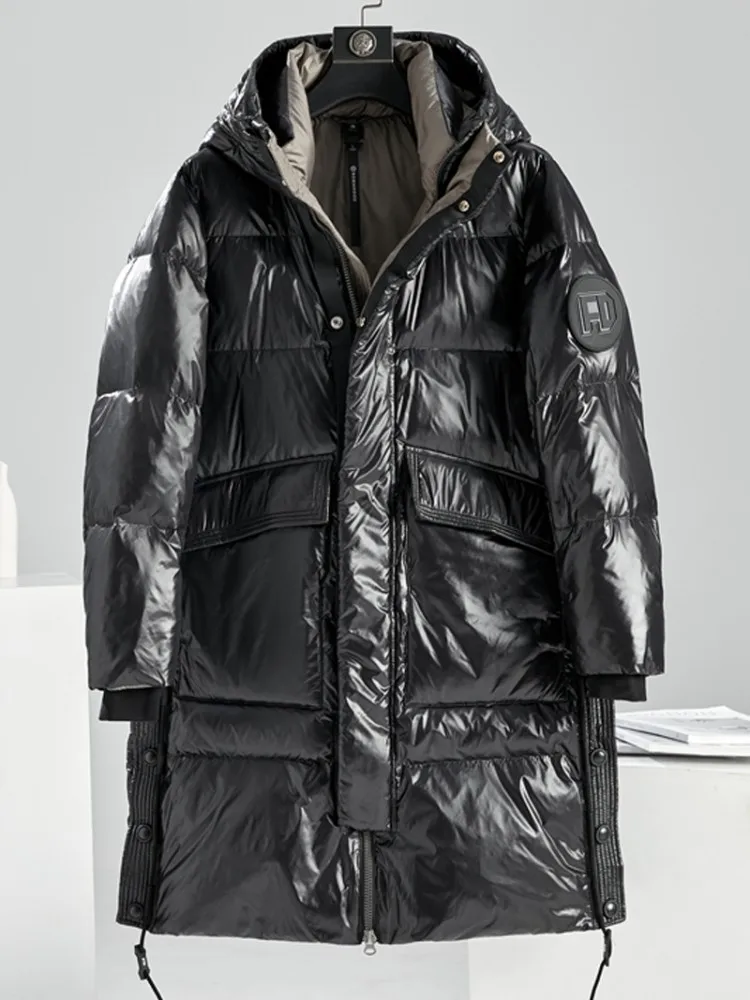 Зимняя мужская куртка средней длины - Фотография_3