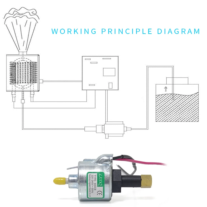 Масляный насос для тумана 18 вт 30dcb 110 в 220 в переменного тока - Фотография_3