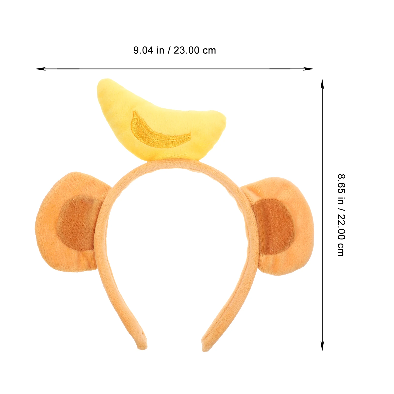 Повязка на голову с ушками обезьяны - Фотография_5