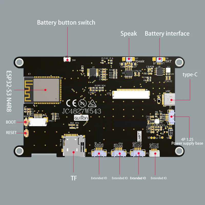 Guition esp32-s3 8m psram 4m flash 4 - Фотография_5