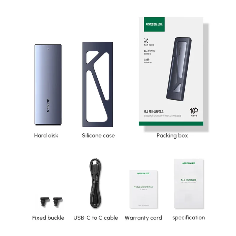 Корпус ugreen 10 гбит/с m - Фотография_3