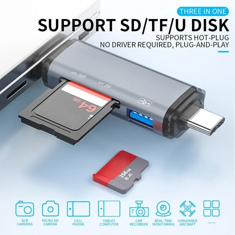 62ka usb c usb-кардридер - Фотография_3