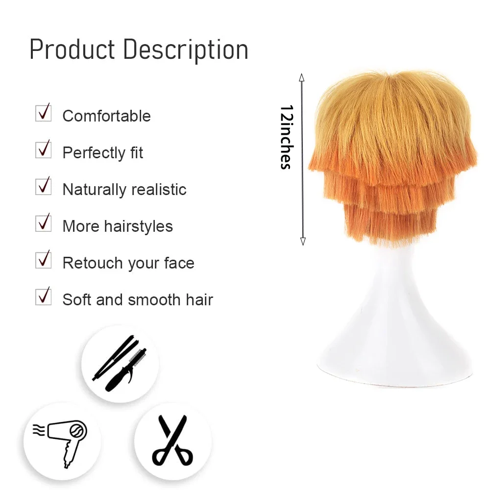 Высококачественный аниме demon slayer zenitsu agatsuma - Фотография_3