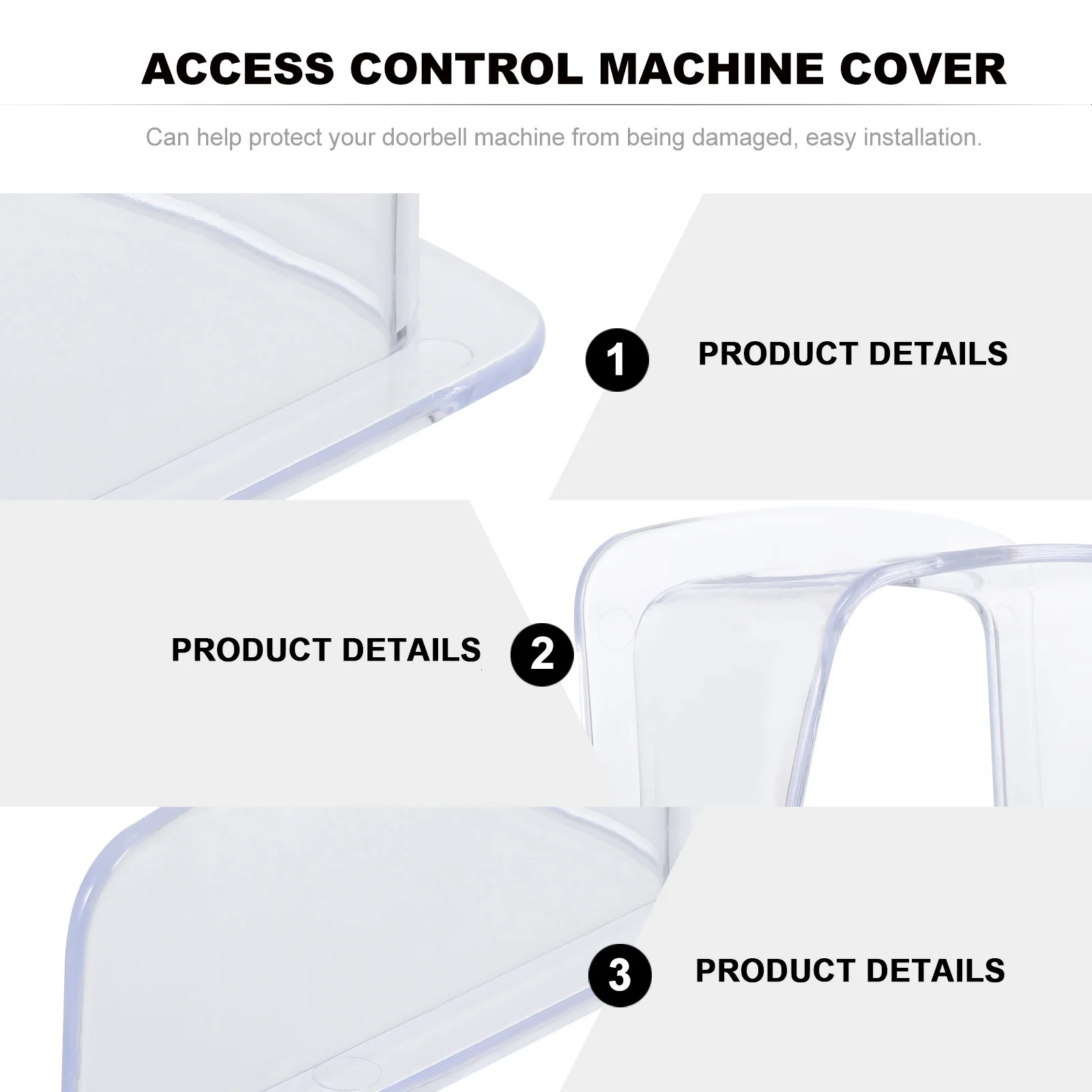 Сверхмощный пластиковый водонепроницаемый чехол для дверного звонка - Фотография_3