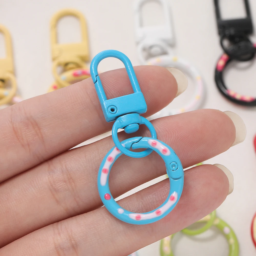 Красочный брелок с застежкой-лобстером - Фотография_6