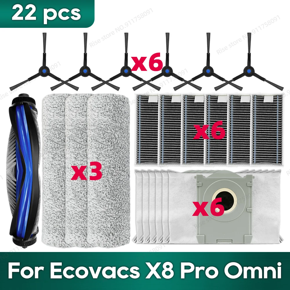 Совместимые аксессуары для ecovacs x8 pro omni