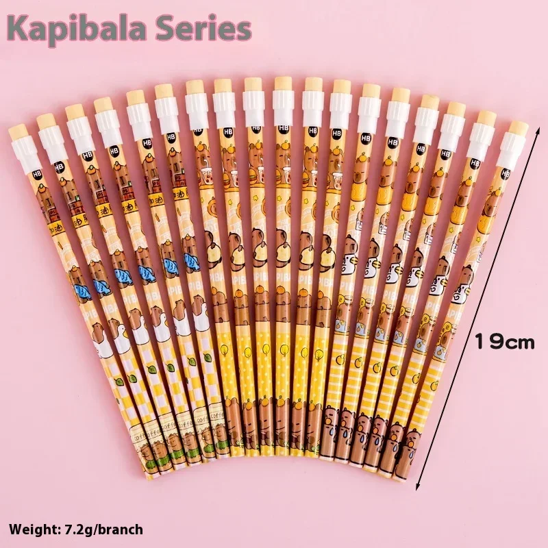 Милый мультяшный карандаш hb с - Фотография_5