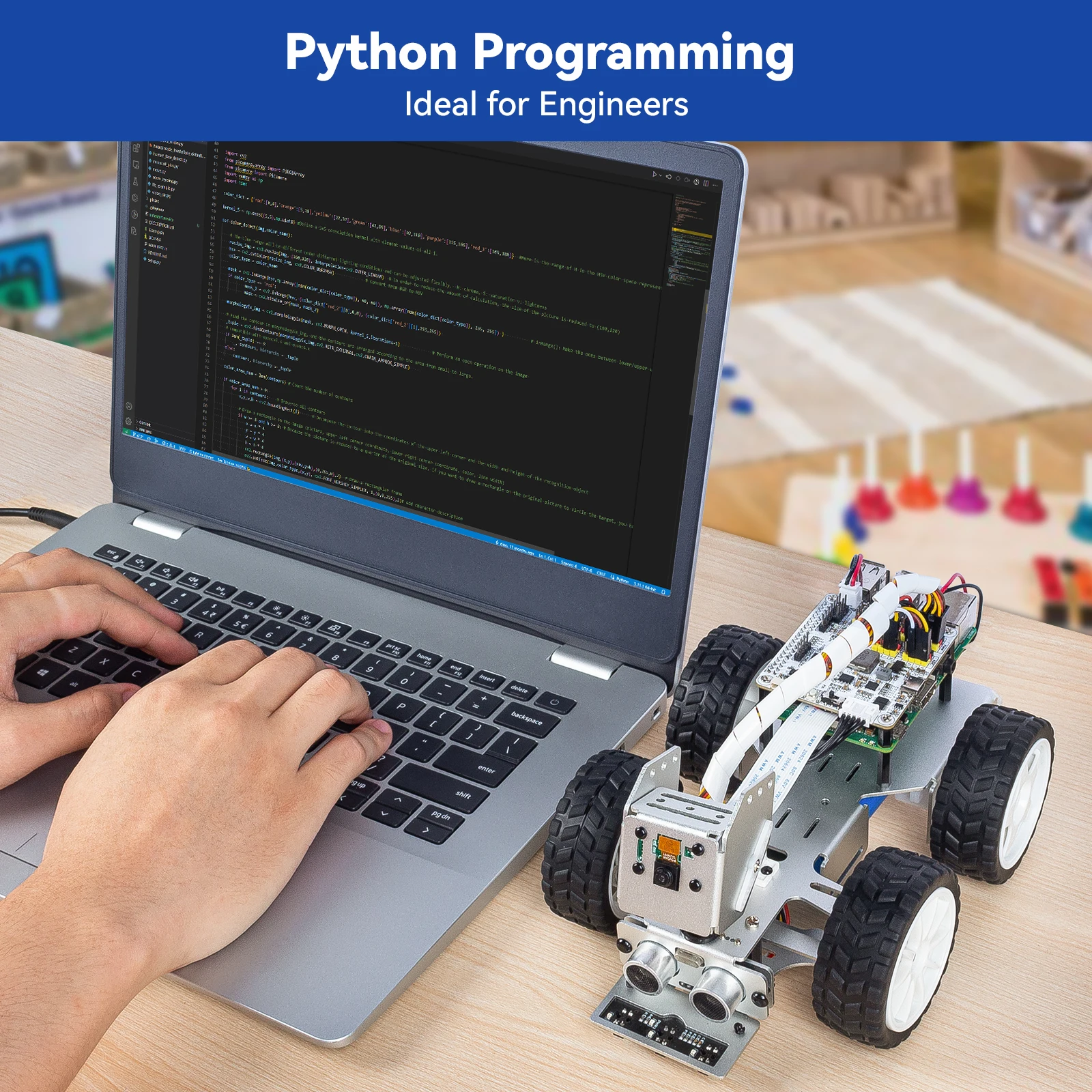 Cc sunfounder raspberry pi smart video robot автомобильный комплект - Фотография_4