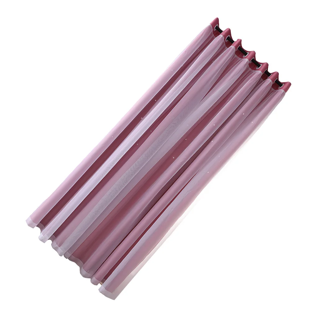 Стильная плотная занавеска с блокировкой солнечного света для гостиной - Фотография_5