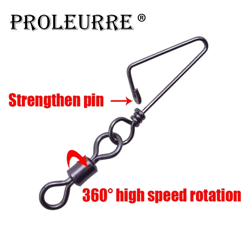 Рыболовные вертлюжки из нержавеющей стали ms + ql - Фотография_2