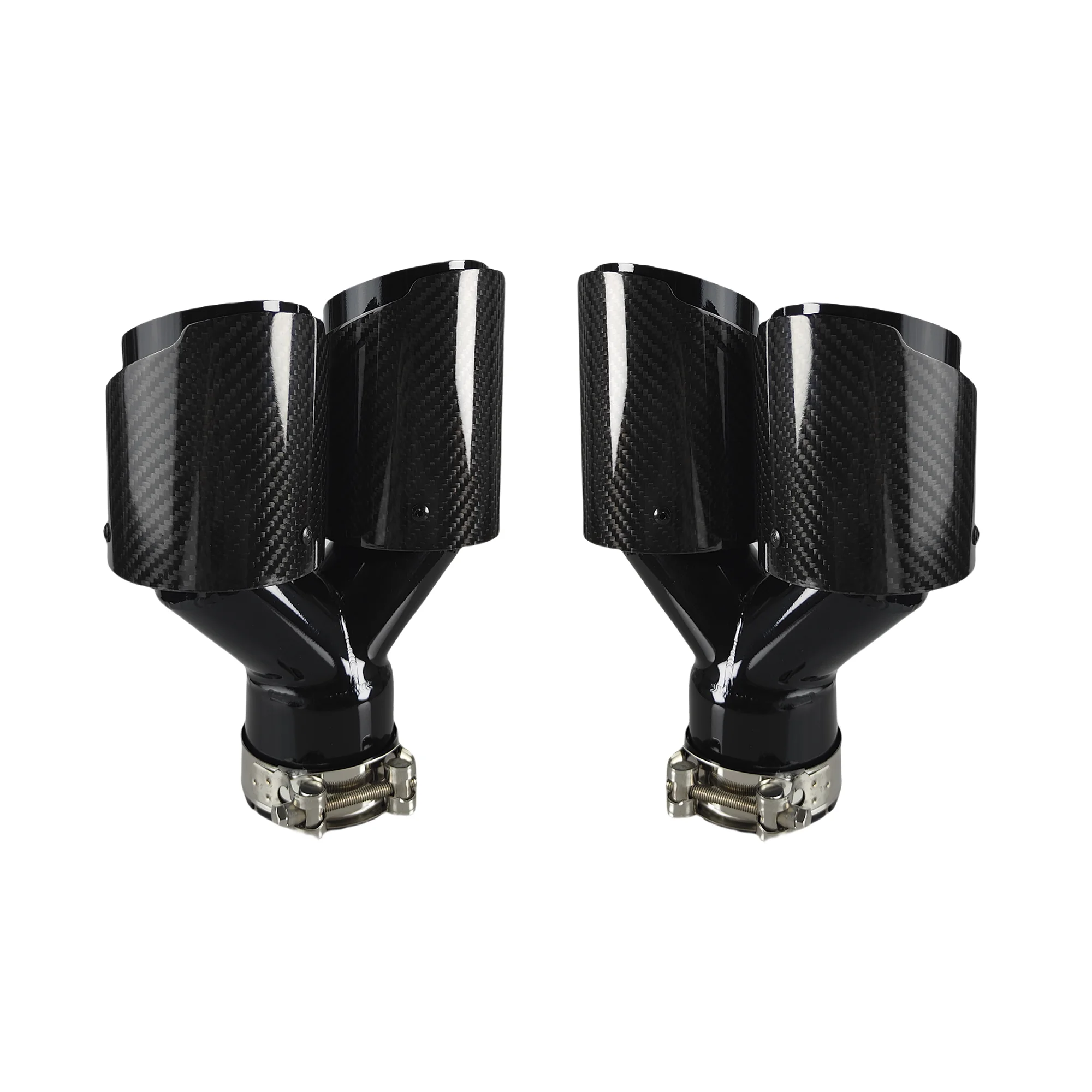 Универсальный автомобильный хвост из углеродного волокна длиной горла