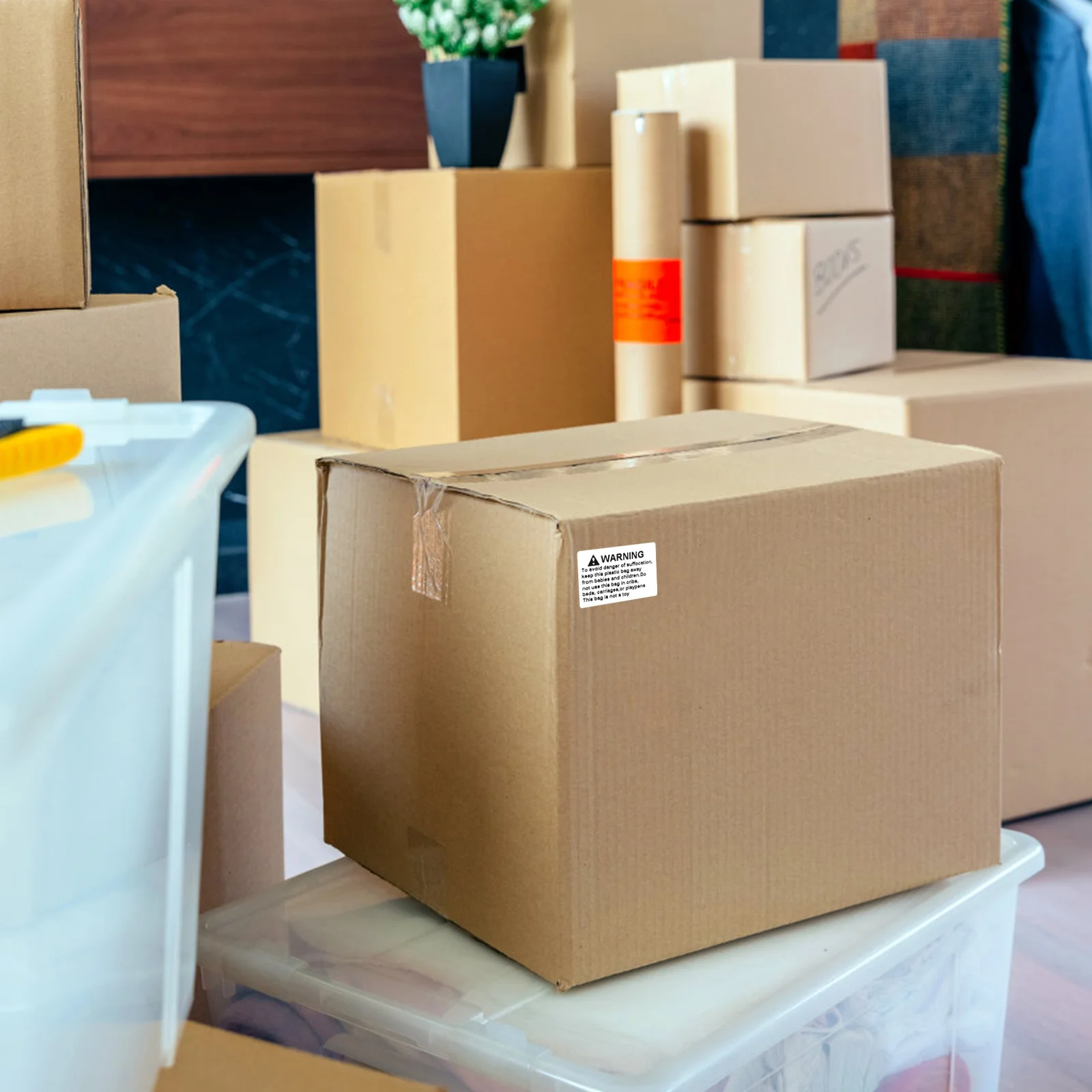 1 рулон предупреждающей наклейки для осушения - Фотография_4