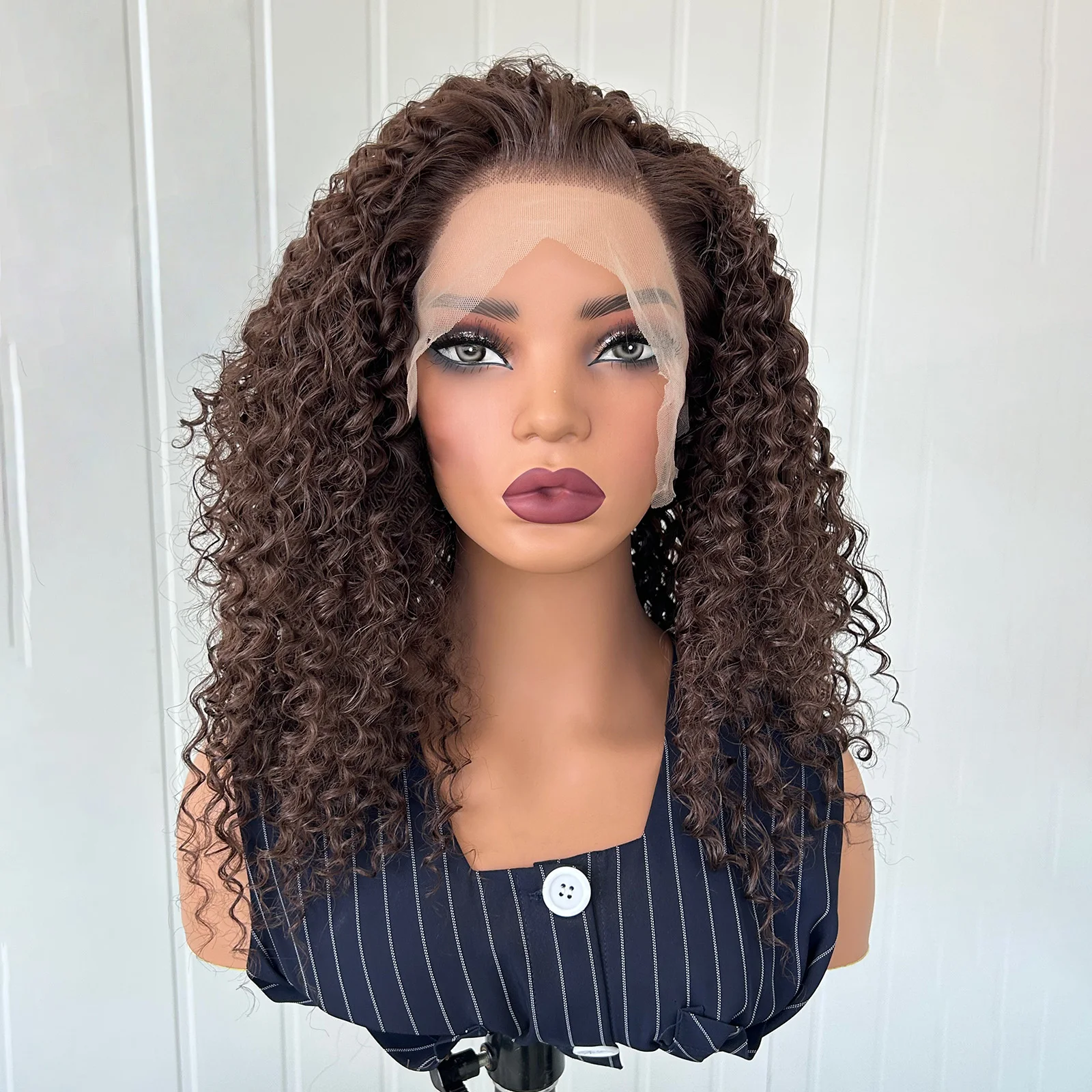 Темно-коричневые афро-глубокие - Фотография_2