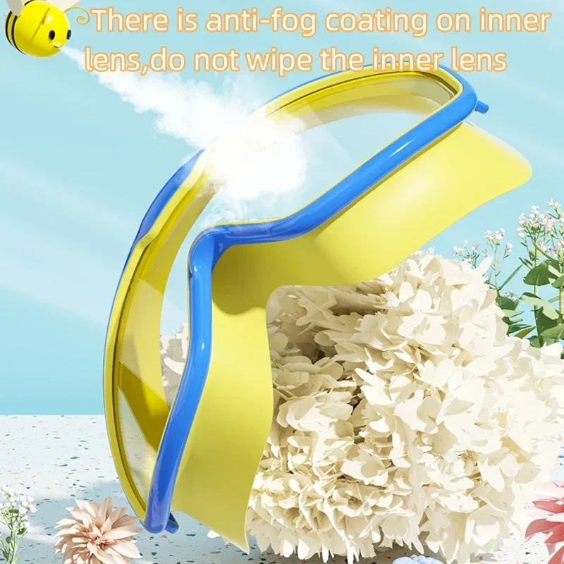 1 пара очков для плавания в большой оправе для детей и взрослых - Фотография_5