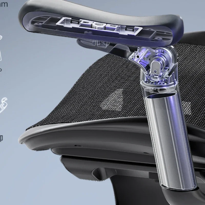 Игровое кресло, непринужденное офисное кресло с подставкой для ног - Фотография_4