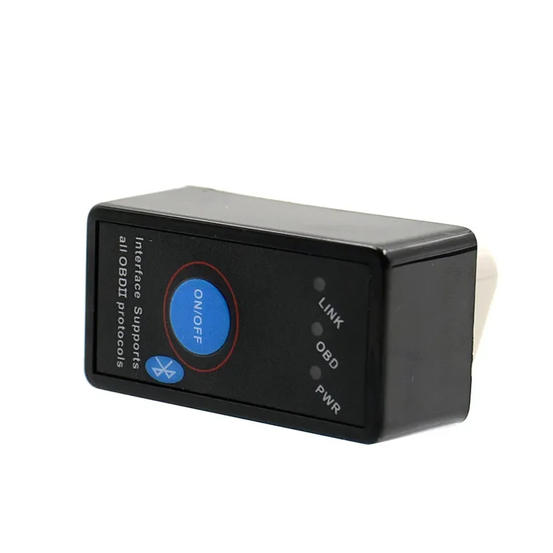 Автомобильный диагностический мини-сканер elm327 bluetooth obd2 v1 - Фотография_3