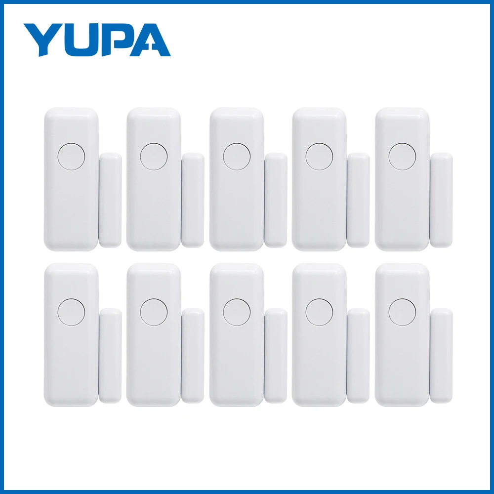Yupa 433 мгц беспроводной магнитный датчик сигнализации для окон и дверей