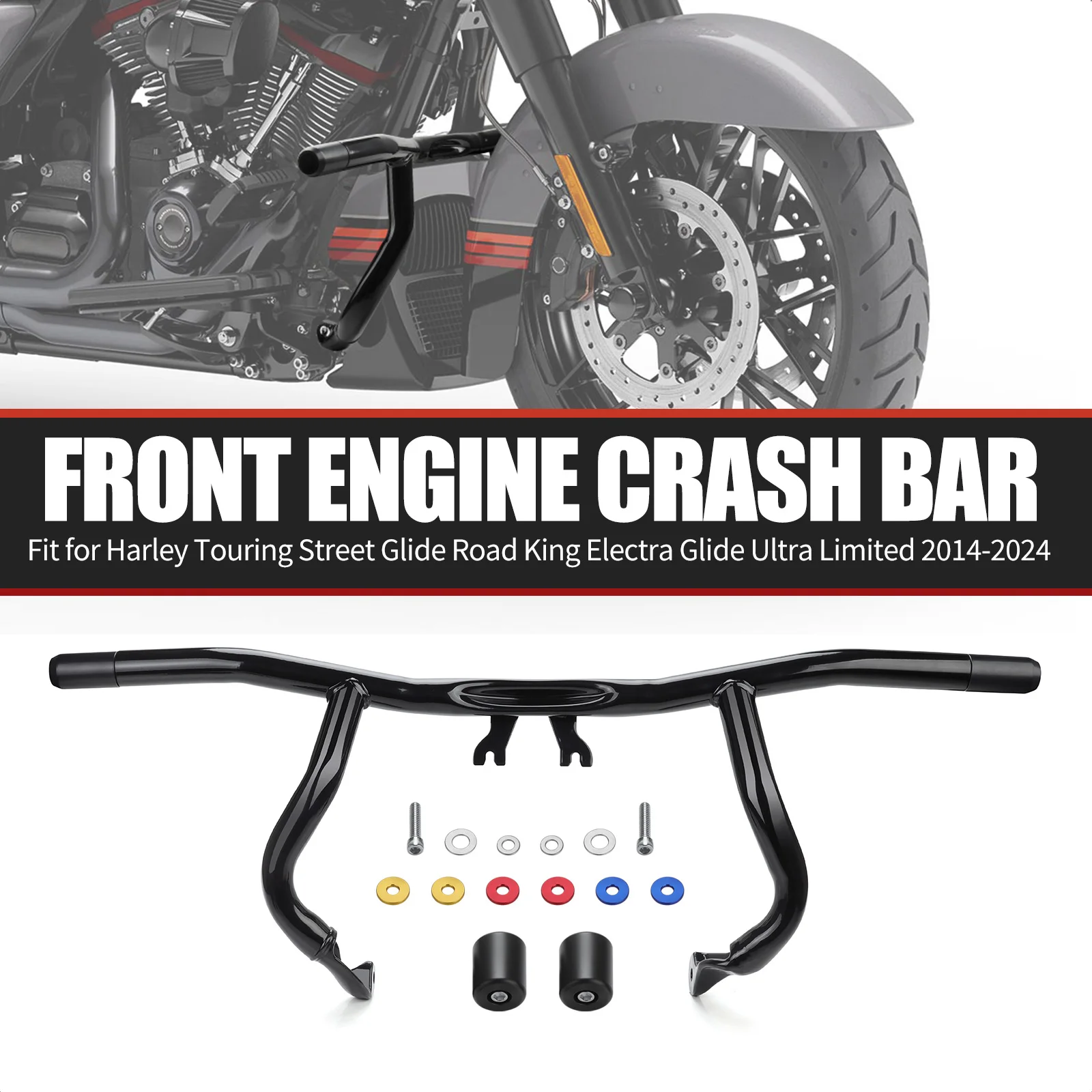 Front engine protection bar fits - Фотография_4