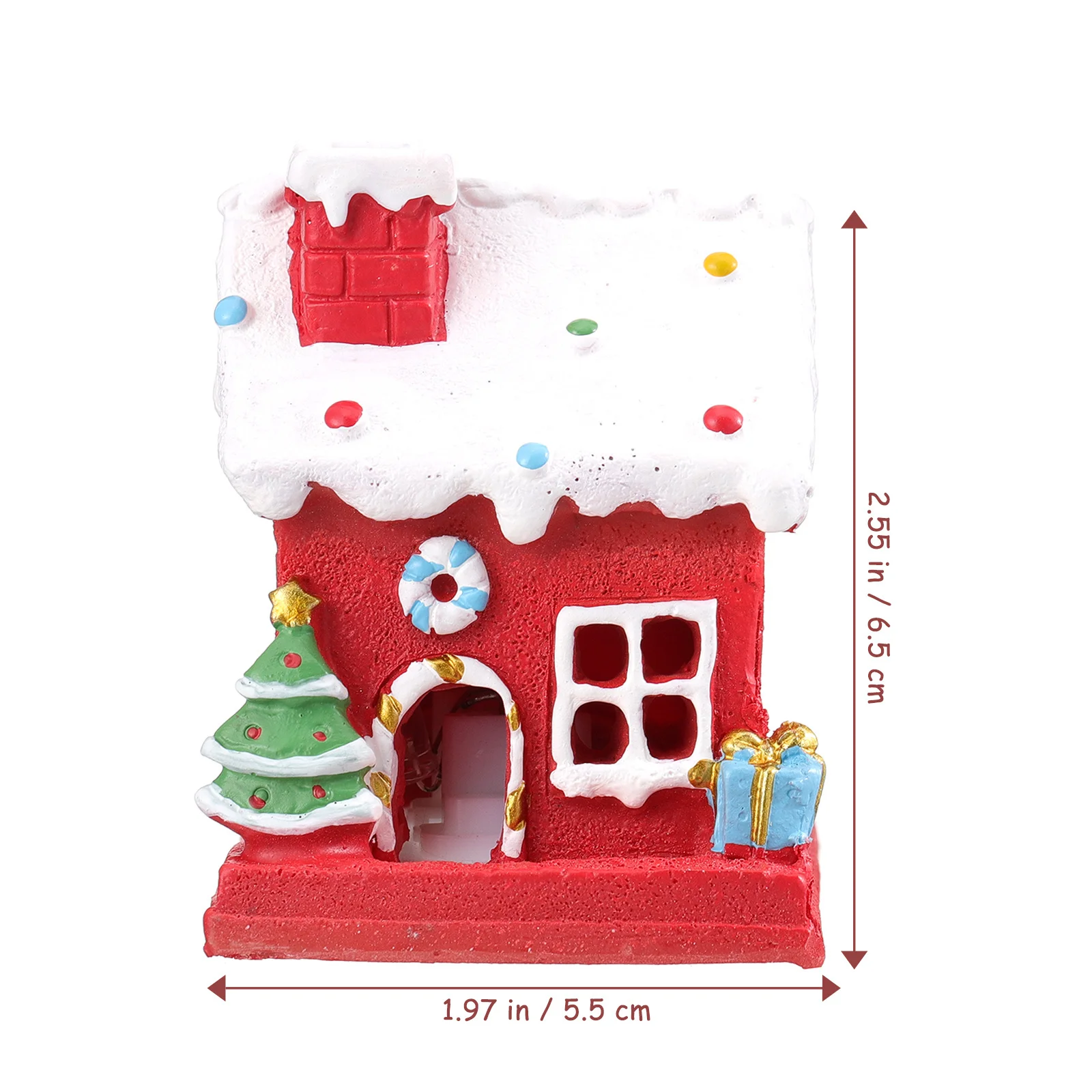 Рождественский мини-светящийся дом - Фотография_3